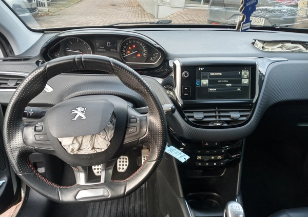 Peugeot 208 cena 22900 przebieg: 129093, rok produkcji 2015 z Krotoszyn małe 56
